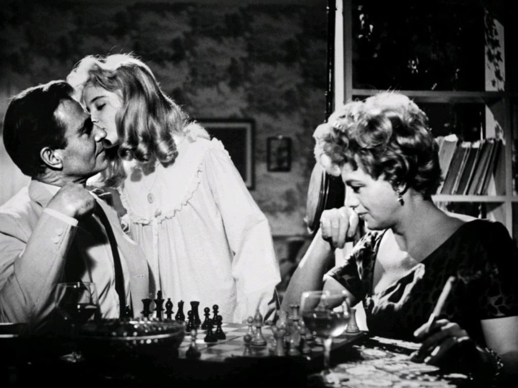 Кадр из художественного фильма Стенли Кубрика «Лолита» (1962)