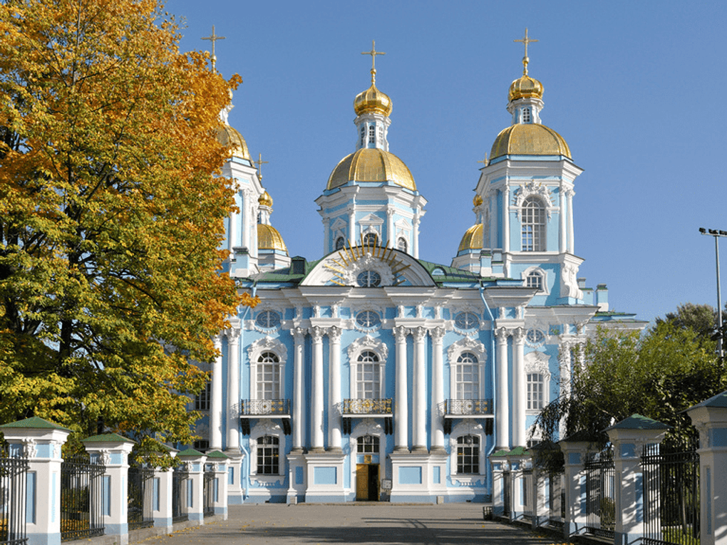 Николо-Богоявленский морской собор. Санкт-Петербург. Фотография: Виктор Карасев / фотобанк «Лори»