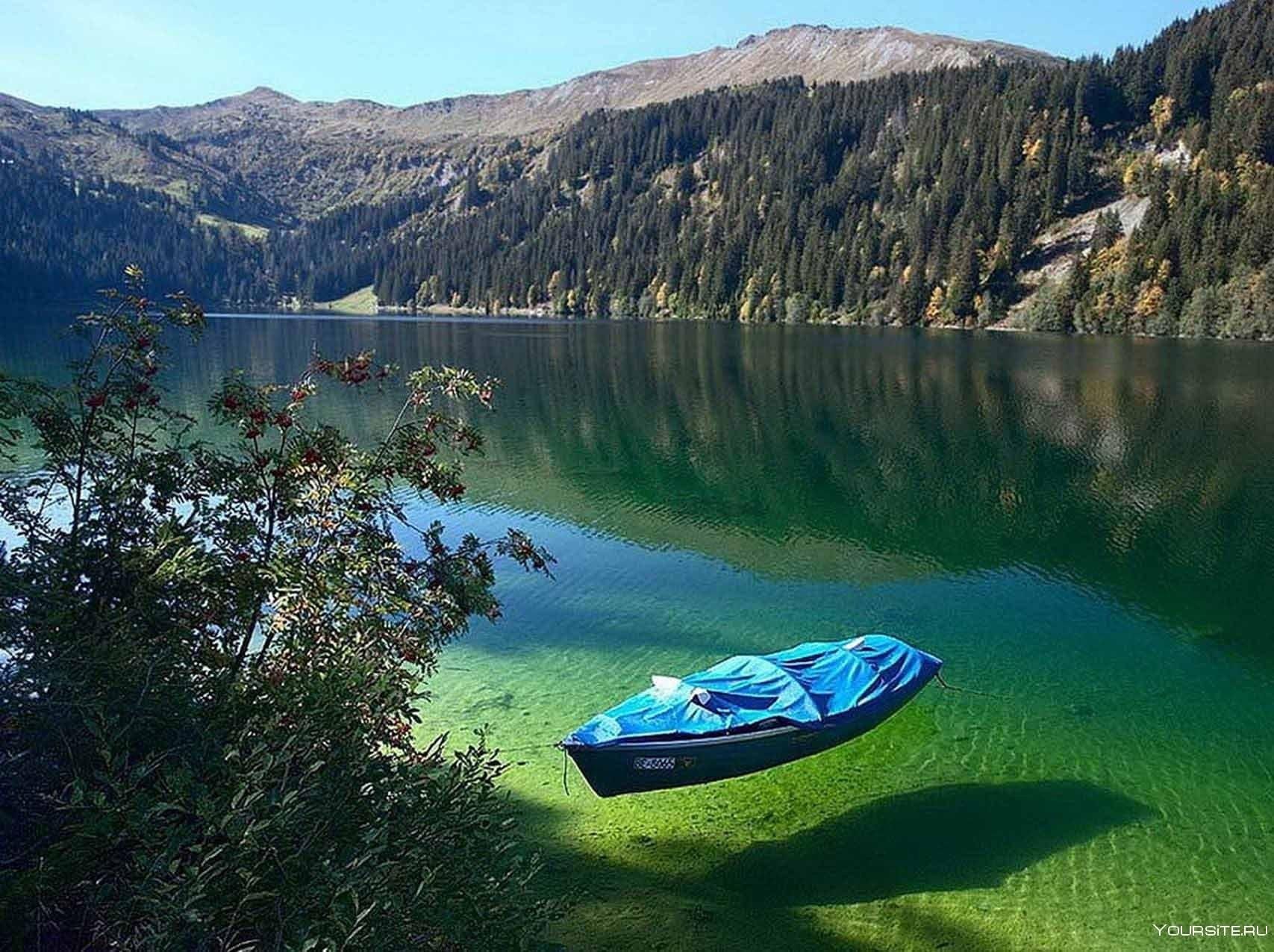 Самое чистое озеро в мире Фото 0