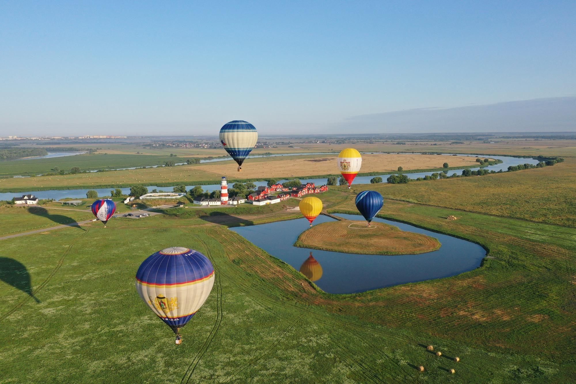 как летать на воздушных шарах раст фото 64