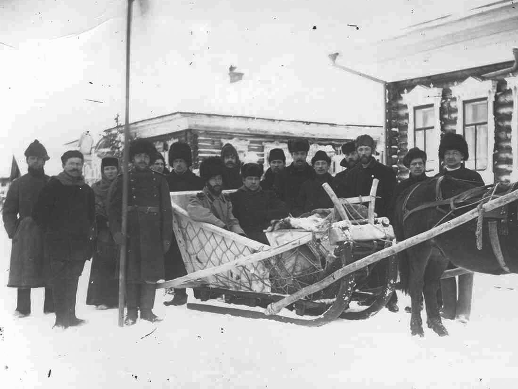 Проводы товарищей дальше на Север. Изображение предоставлено Музеем природы и человека, Ханты-Мансийск