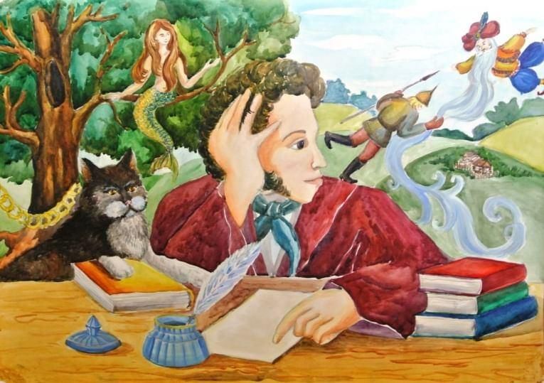 Картинки пушкинские сказки