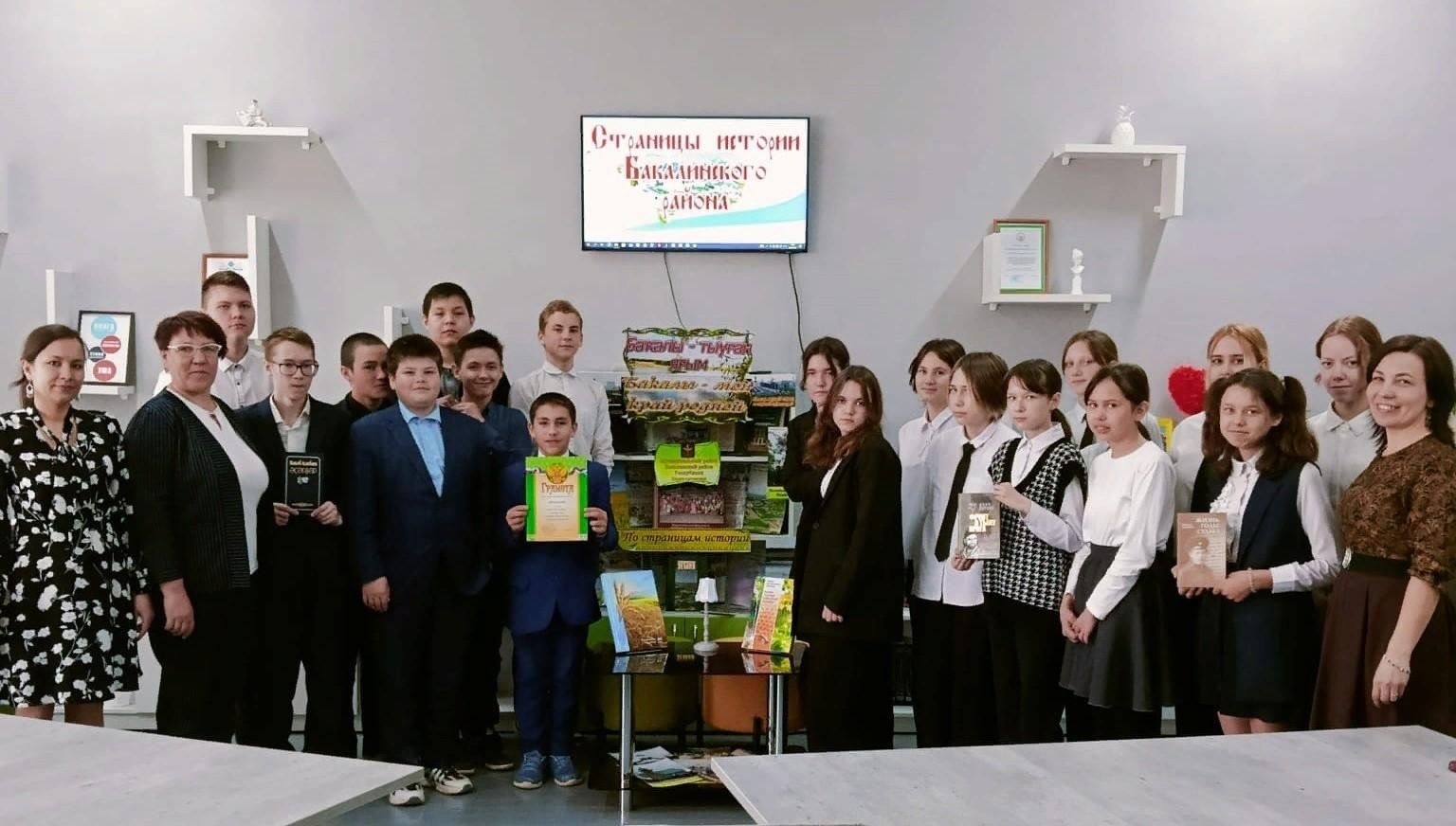 Краеведческий проект в библиотеке о людях села