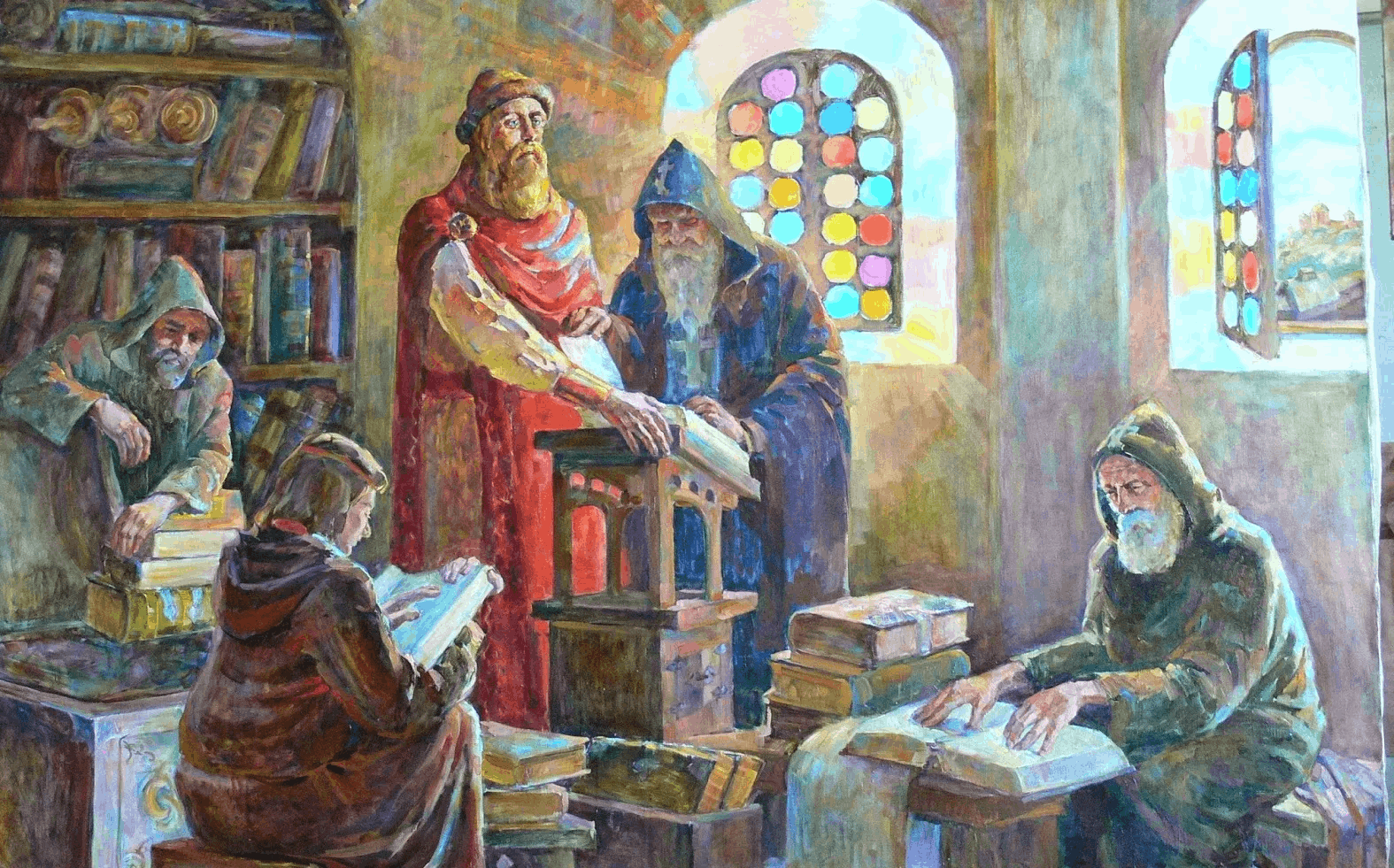 Библиотека при Софийском соборе Ярослава Мудрого