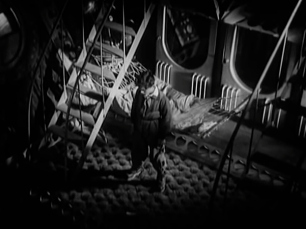 Виктор Гапоненко в роли Андрюши Орлова в художественном фильме Василия Журавлева «Космический рейс» (1935)