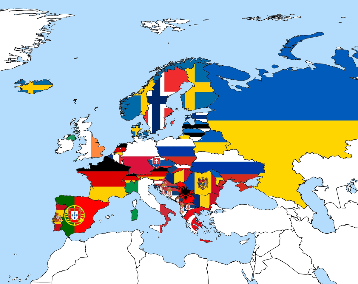 Какая бывает европа