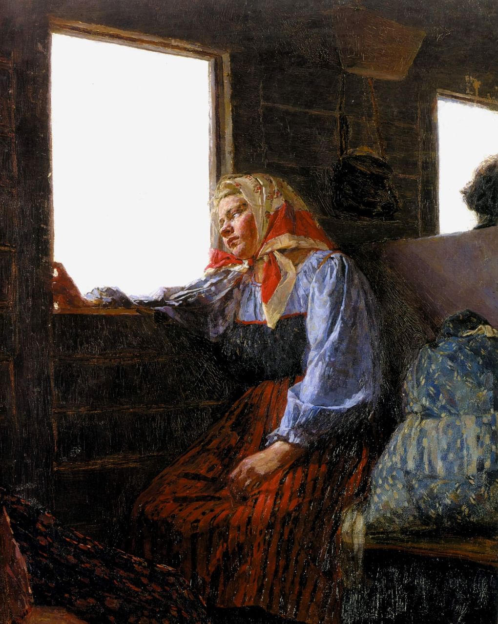Кириак Костанди. В люди. 1885. Национальный художественный музей Украины, Киев, Украина