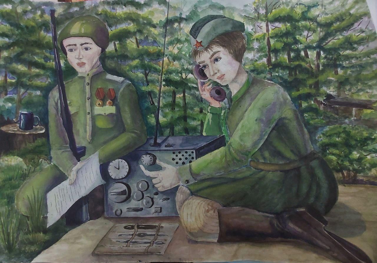 Сюжетные картинки про войну