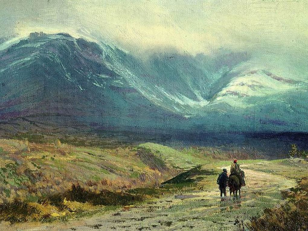 Федор Васильев. В Крыму. После дождя (фрагмент). 1873. Государственная Третьяковская галерея, Москва