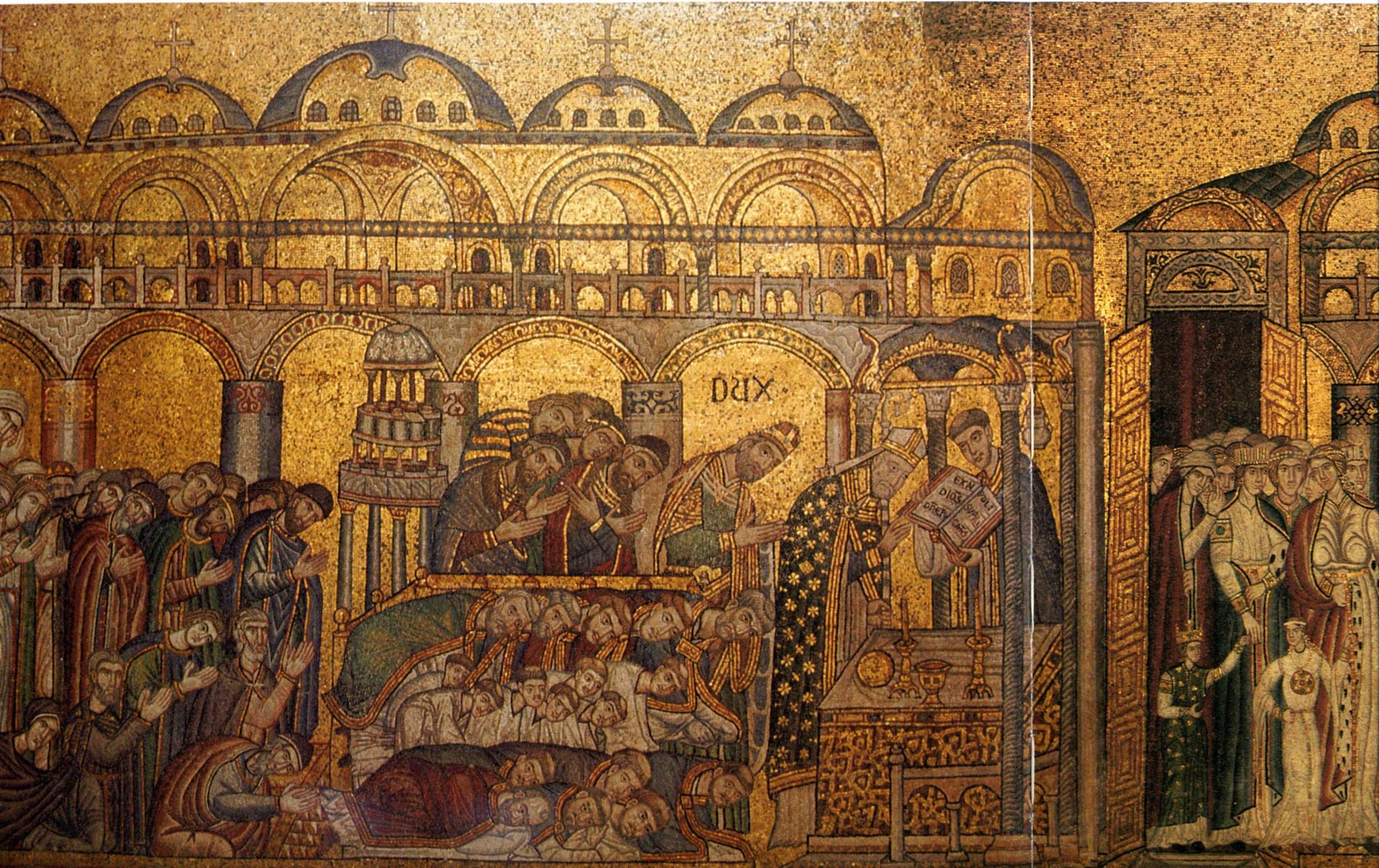 Храм Святой Софии в 14 веках в Византии