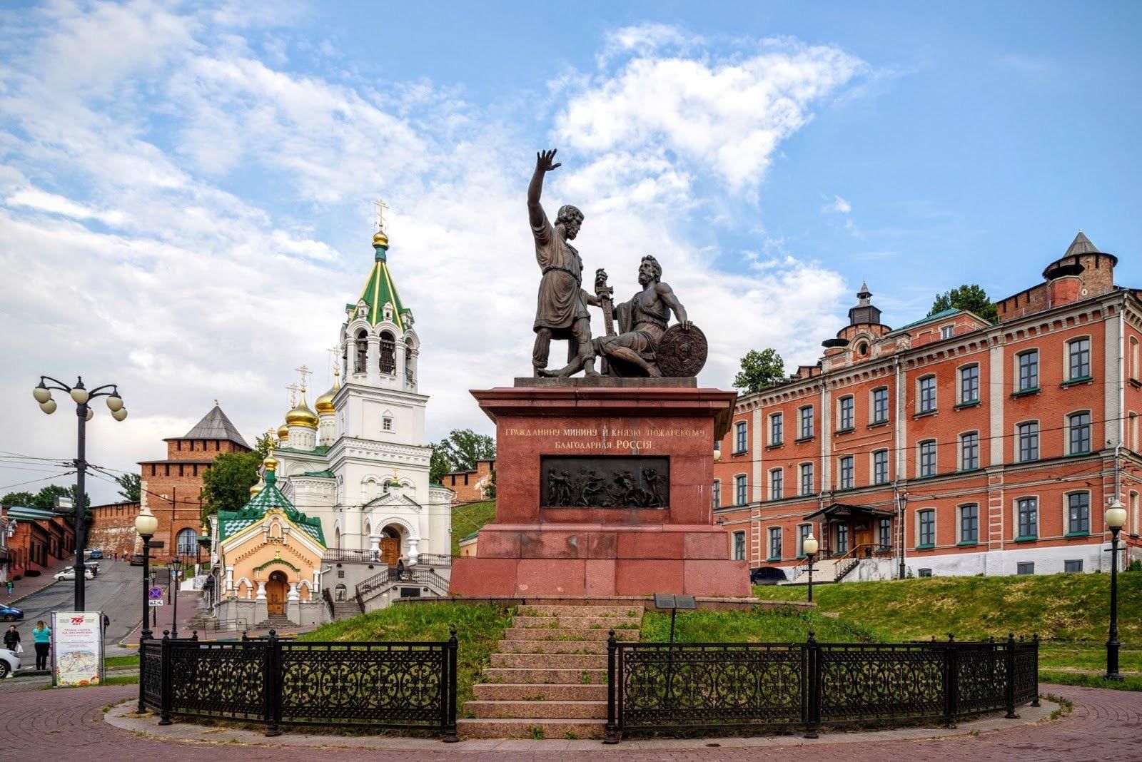 самые красивые места в нижнем новгороде для