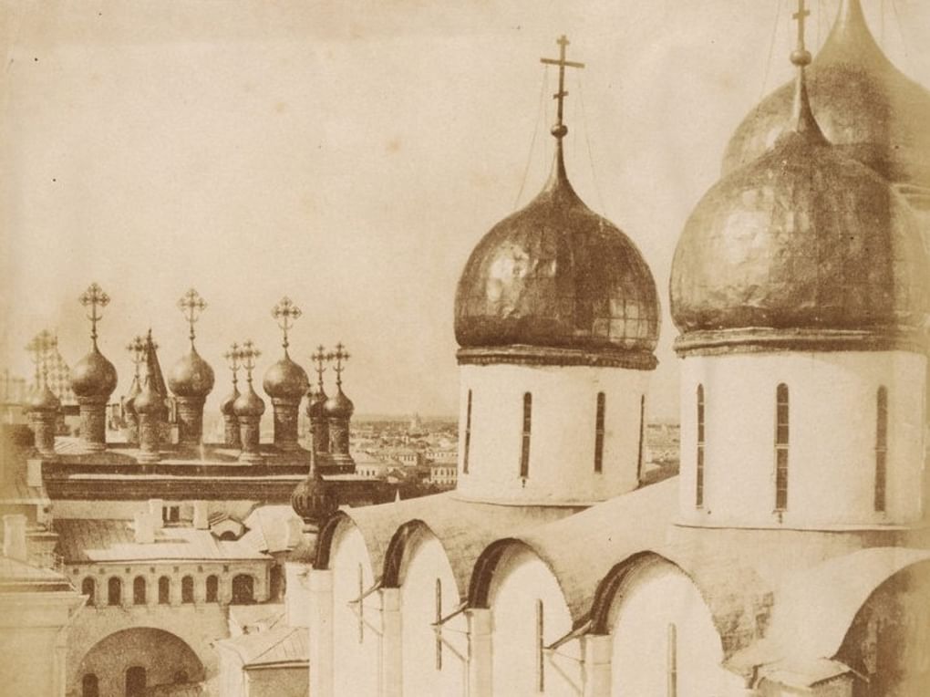 Роджер Фентон. Вид с колокольни «Иван Великий». 1852. Москва. Фотография: getty.edu