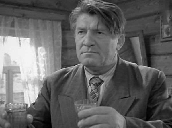 Николай Крючков в роли Евсея Трофимовича в художественном телевизионном фильме Семена Туманова «Заблудший» (1966)
