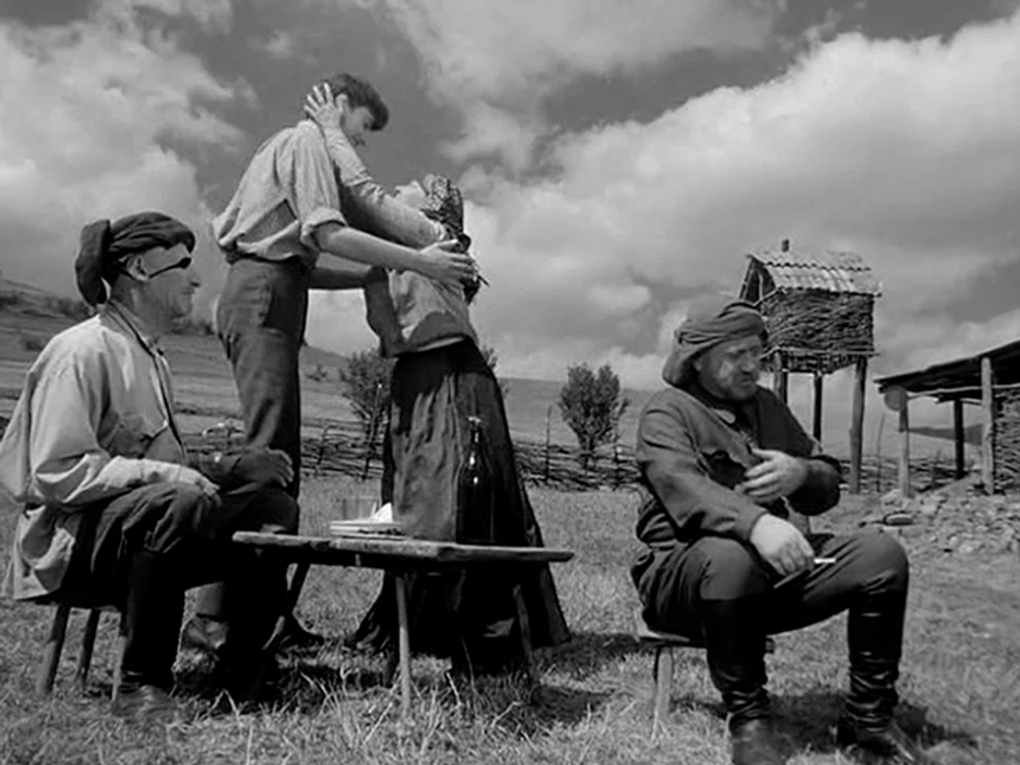 Кадр из художественного фильма Тенгиза Абуладзе «Я, бабушка, Илико и Илларион» (1963)