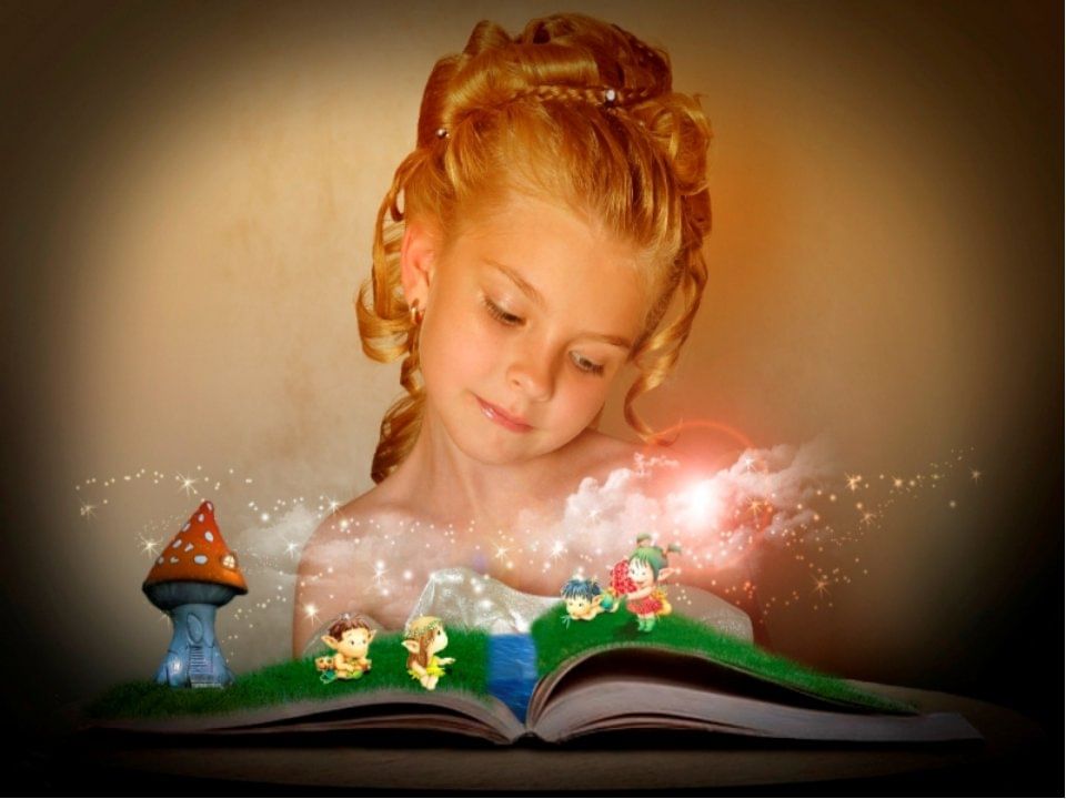 Проект сказкотерапия. Сказки для детей. Волшебство чтения. Волшебница с книгой. Волшебная книга для детей.