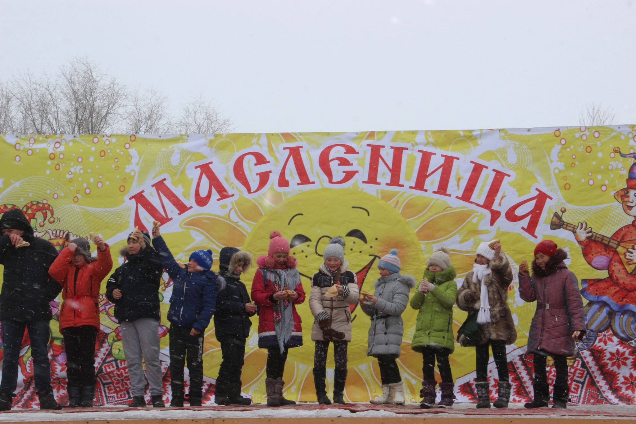 масленица в нижнем парке