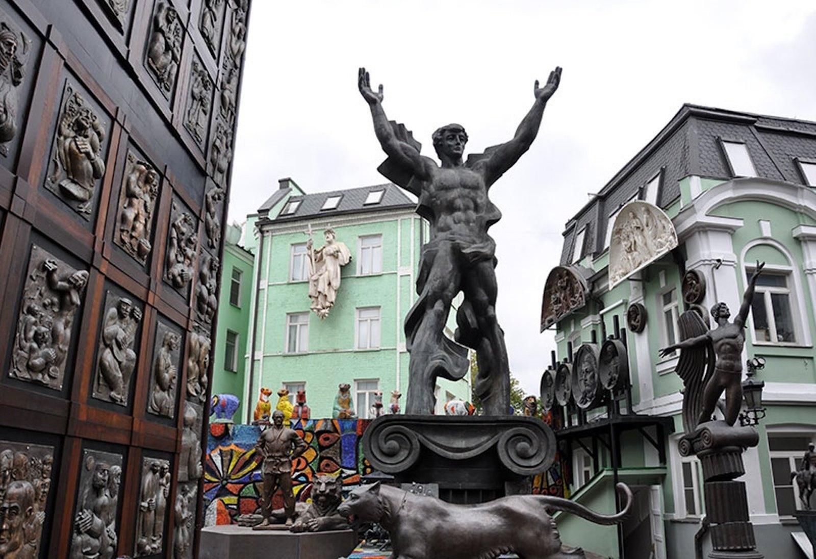 Музей церетели в москве