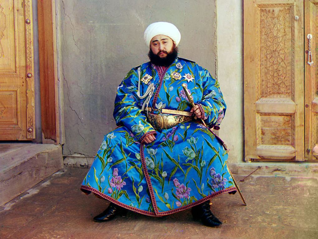 Эмир Бухарский. Бухара, Республика Узбекистан, 1911 год. Фотография: Сергей Прокудин-Горский / Библиотека Конгресса США, Вашингтон, США / <a href="http://www.prokudin-gorskiy.ru/" target="_blank">prokudin-gorskiy.ru</a>