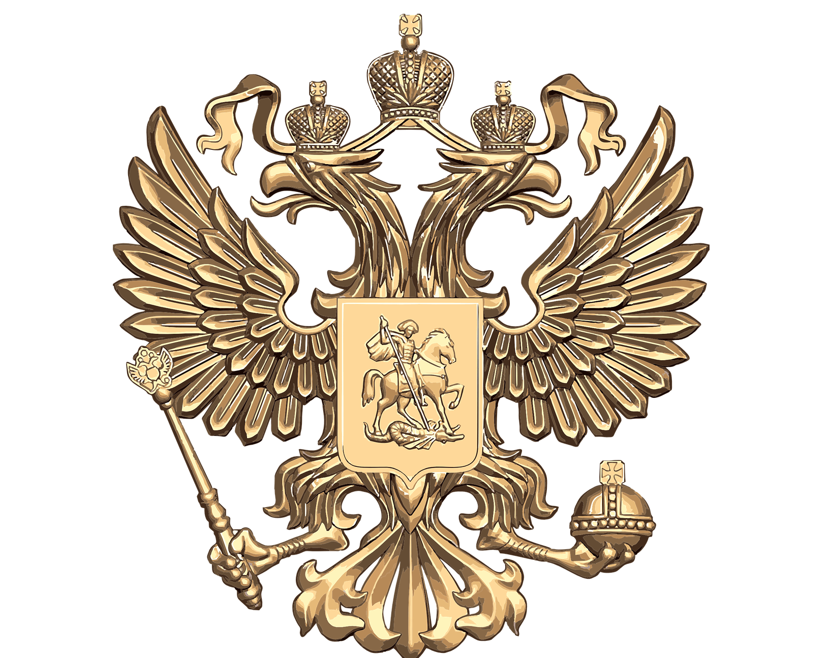 Эскиз двуглавый орел