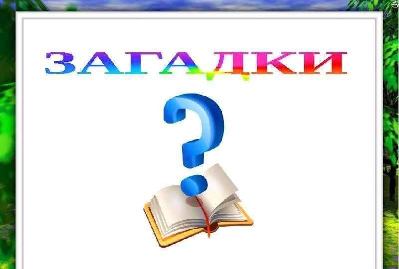 Презентация с загадками