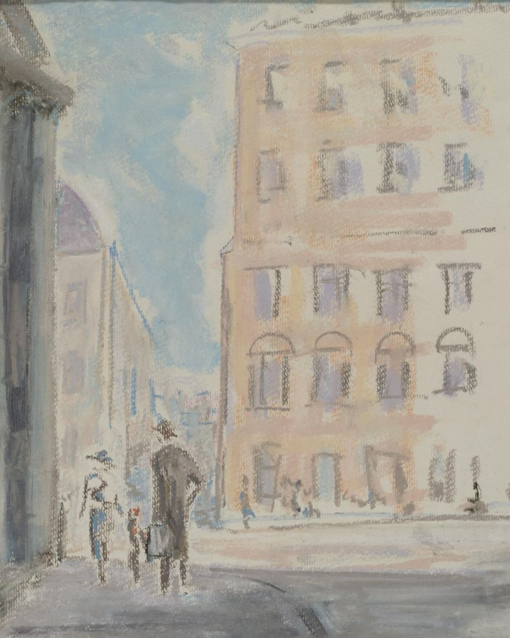 Святослав Рихтер. Ниночка с Митькой на Ржевском. 1950-е. Мемориальная квартира Святослава Рихтера, Москва