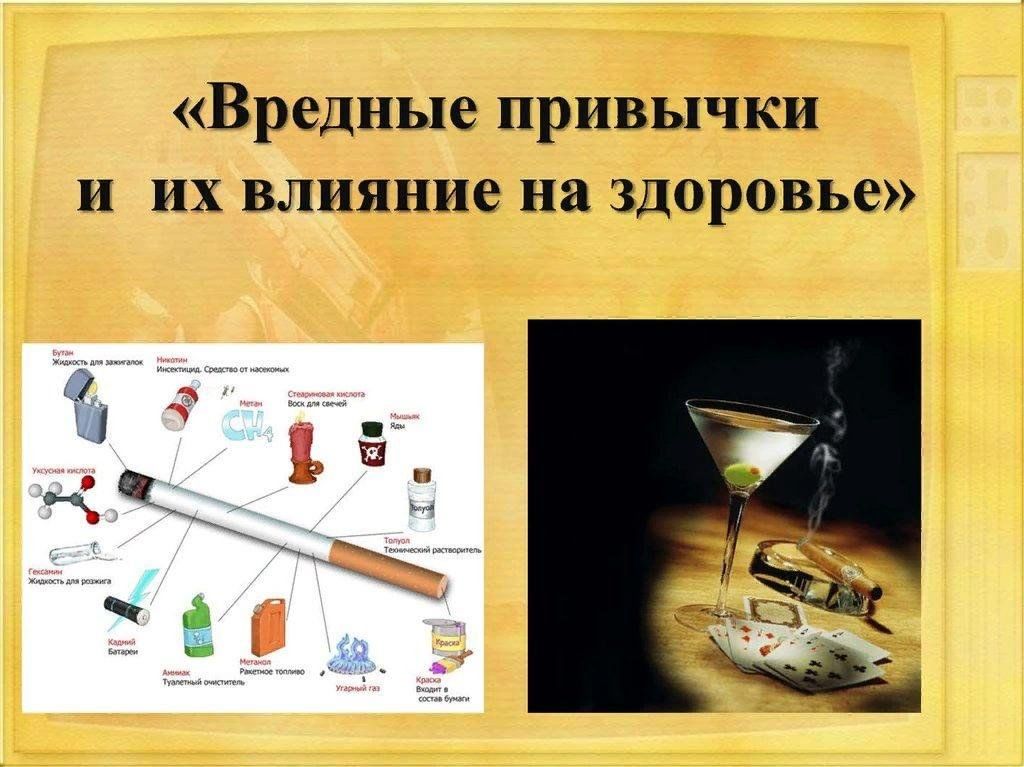 Индивидуальный проект на тему вредные привычки Профилактическая беседа"Вредные привычки и их влияние на здоровье человека" 2024