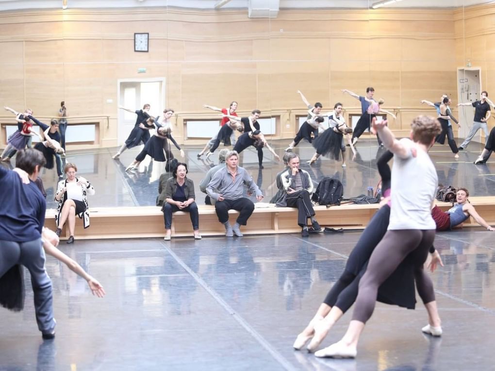 Репетиция балета «Герой нашего времени» под руководством Юрия Посохова. Фотография: Елена Фетисова / пресс-служба Большого театра