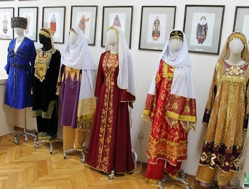 Национальный костюм в дагестане