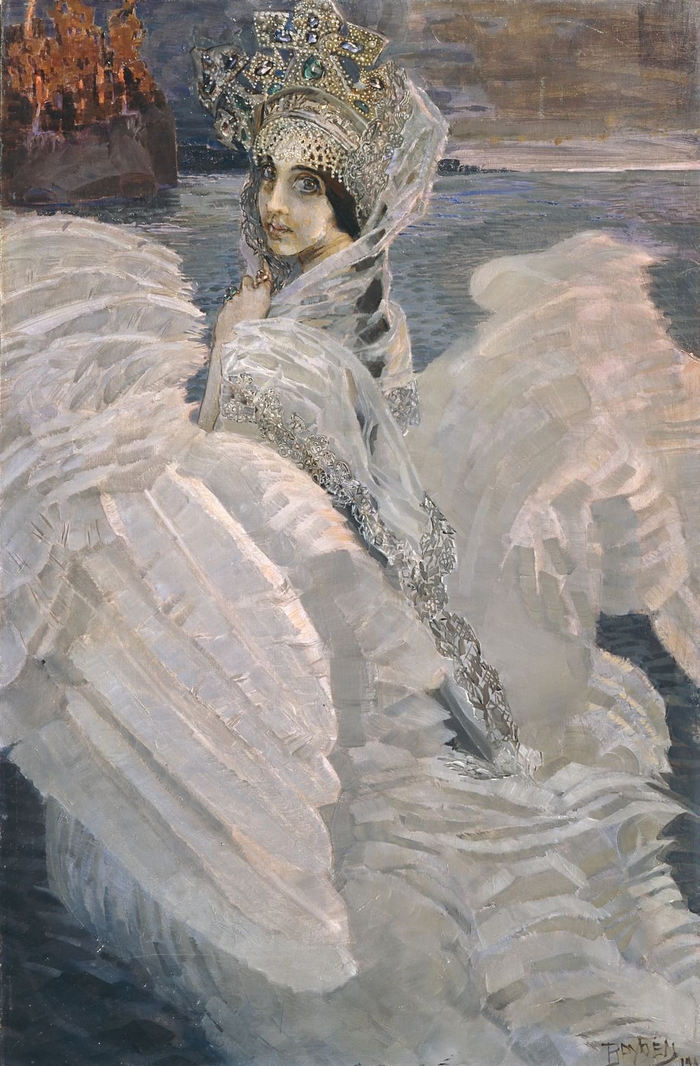 Михаил Врубель. Царевна-Лебедь. 1900. Государственная Третьяковская галерея, Москва
