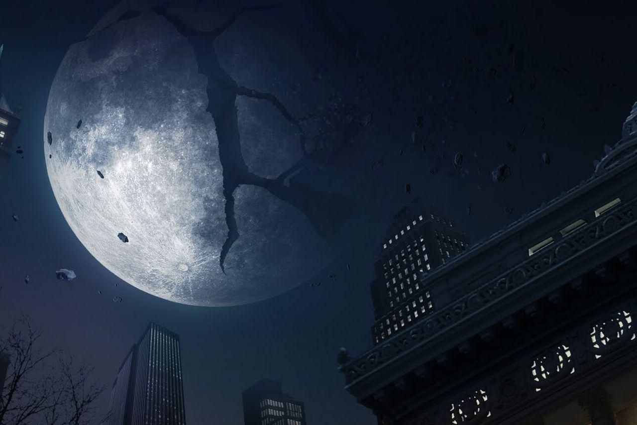 Падает ли луна на землю. Падение Луны 2022.