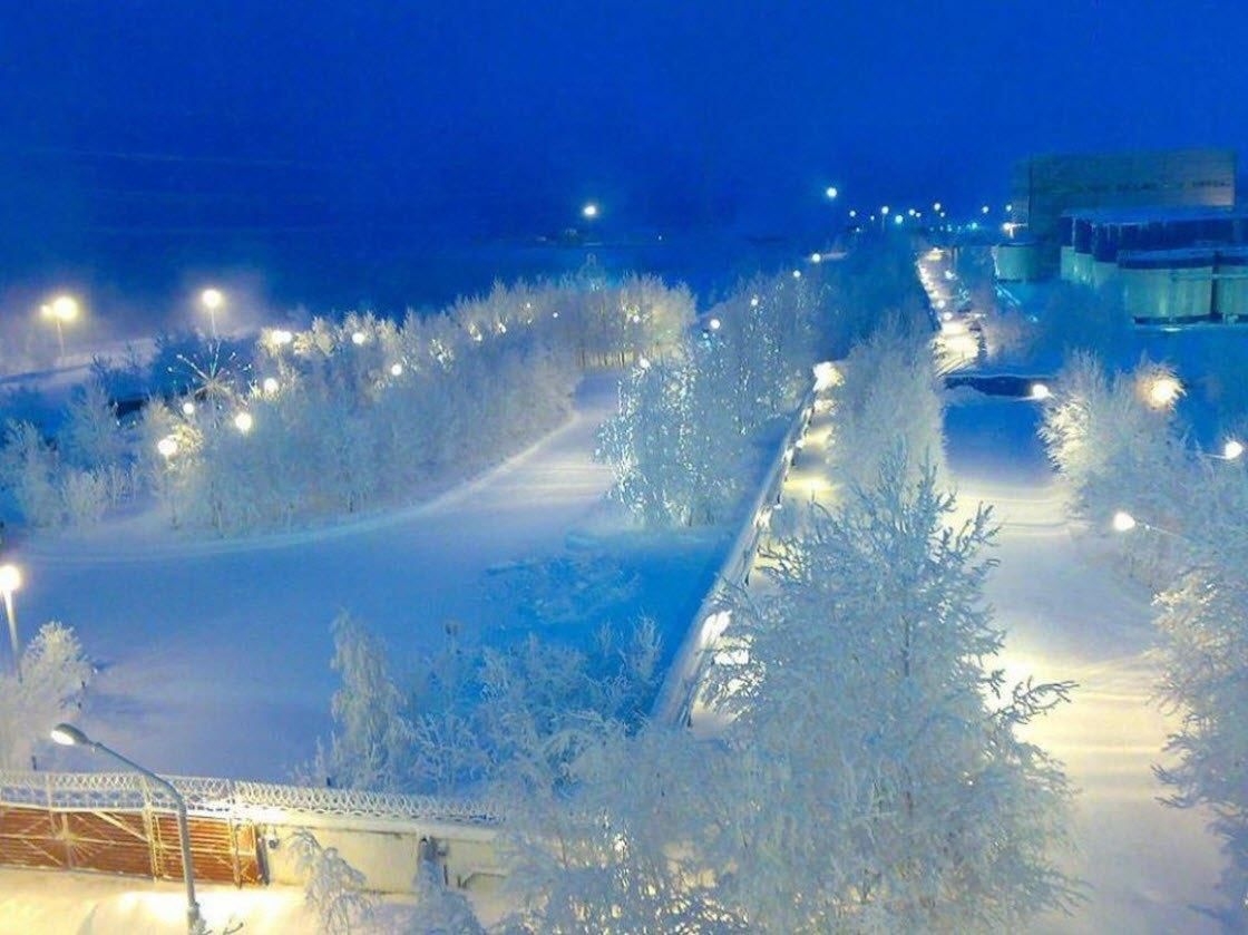 самые красивые места в россии зимой