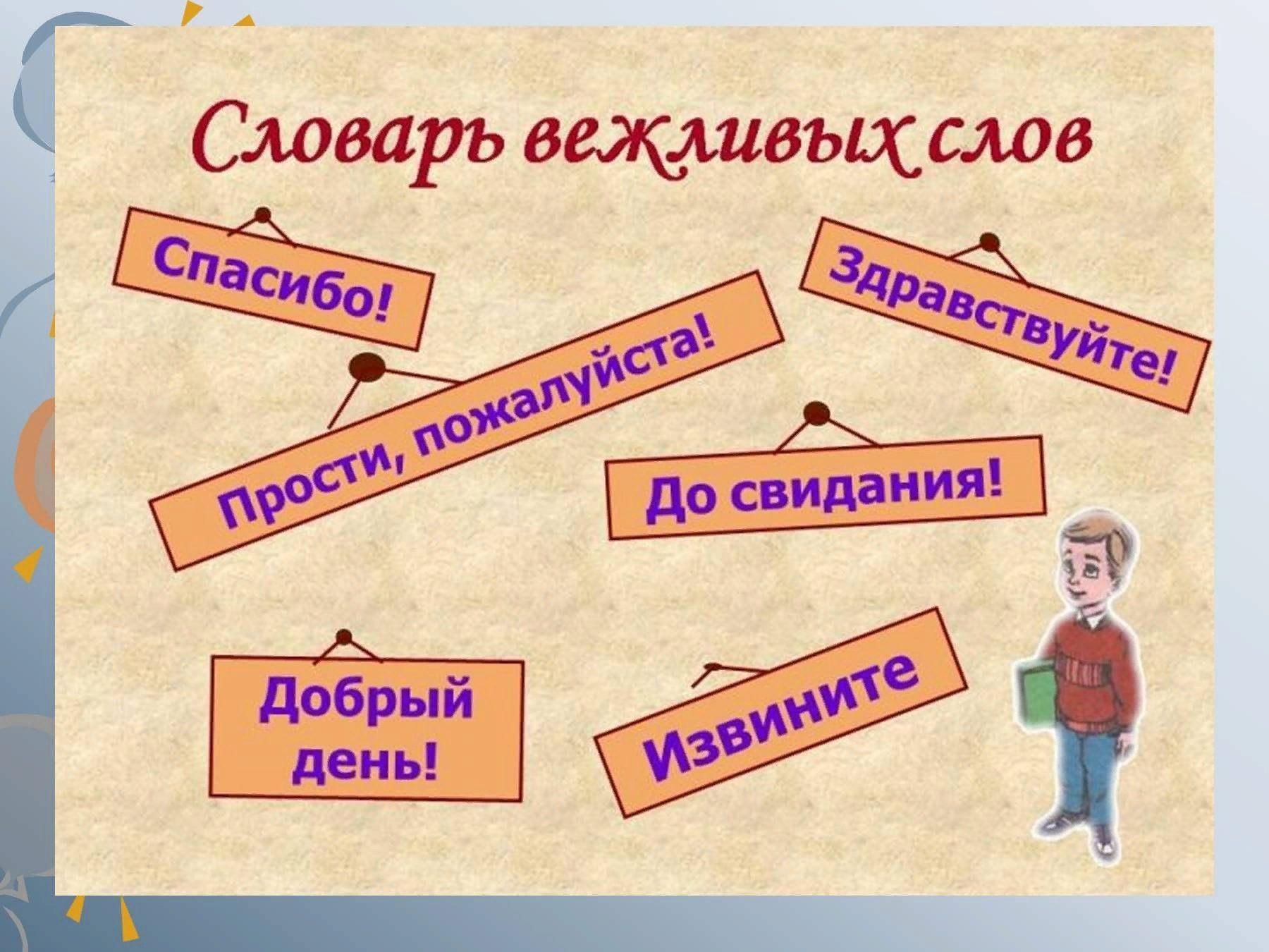 Классный час 1 класс презентация школа вежливости