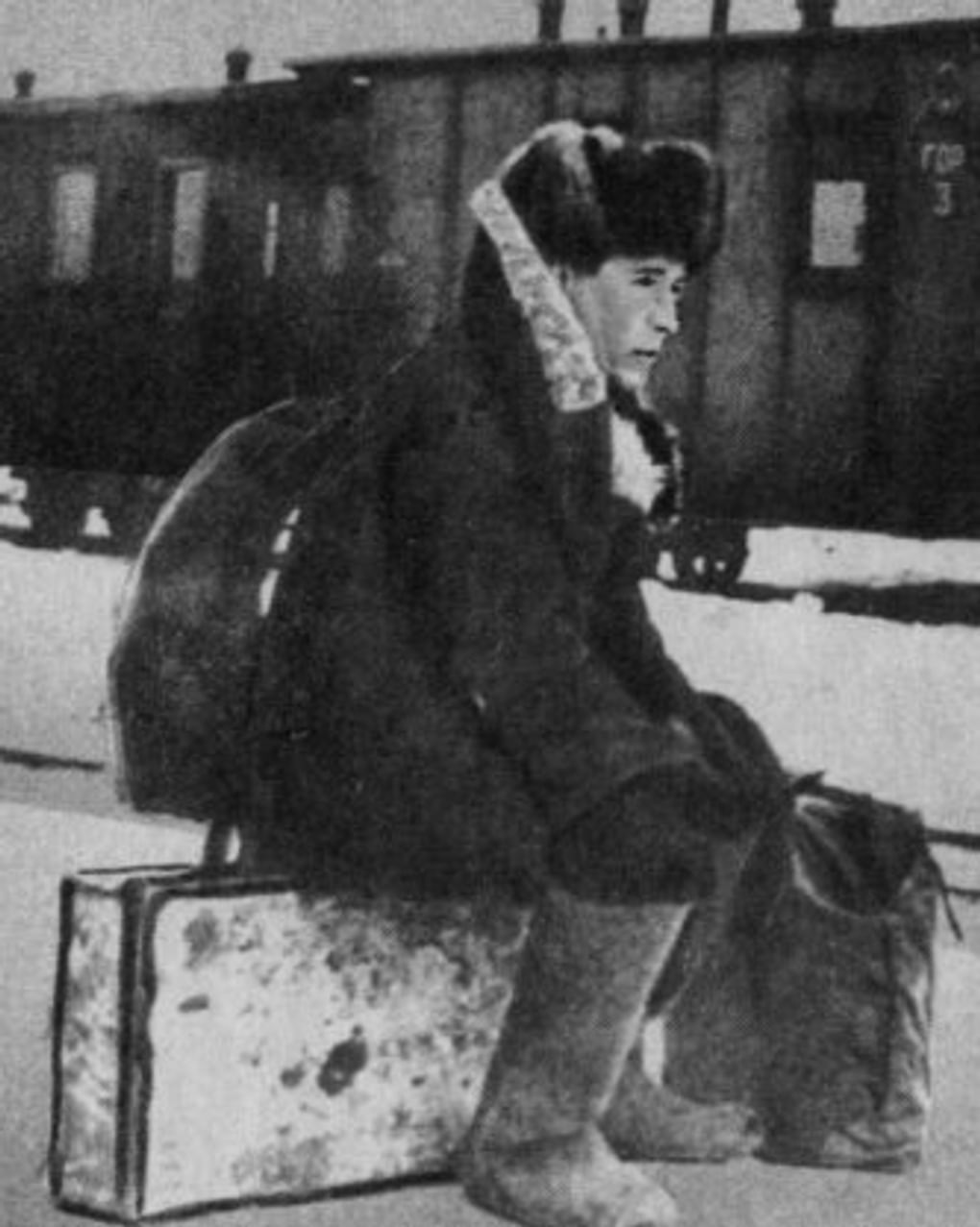 Александр Солженицын перед отъездом в Рязань. 1957. Фотография: litrossia.ru 