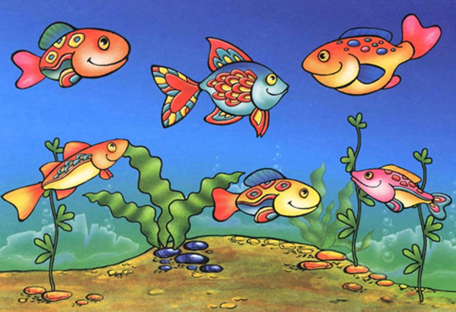 Рыбы детям дошкольного возраста