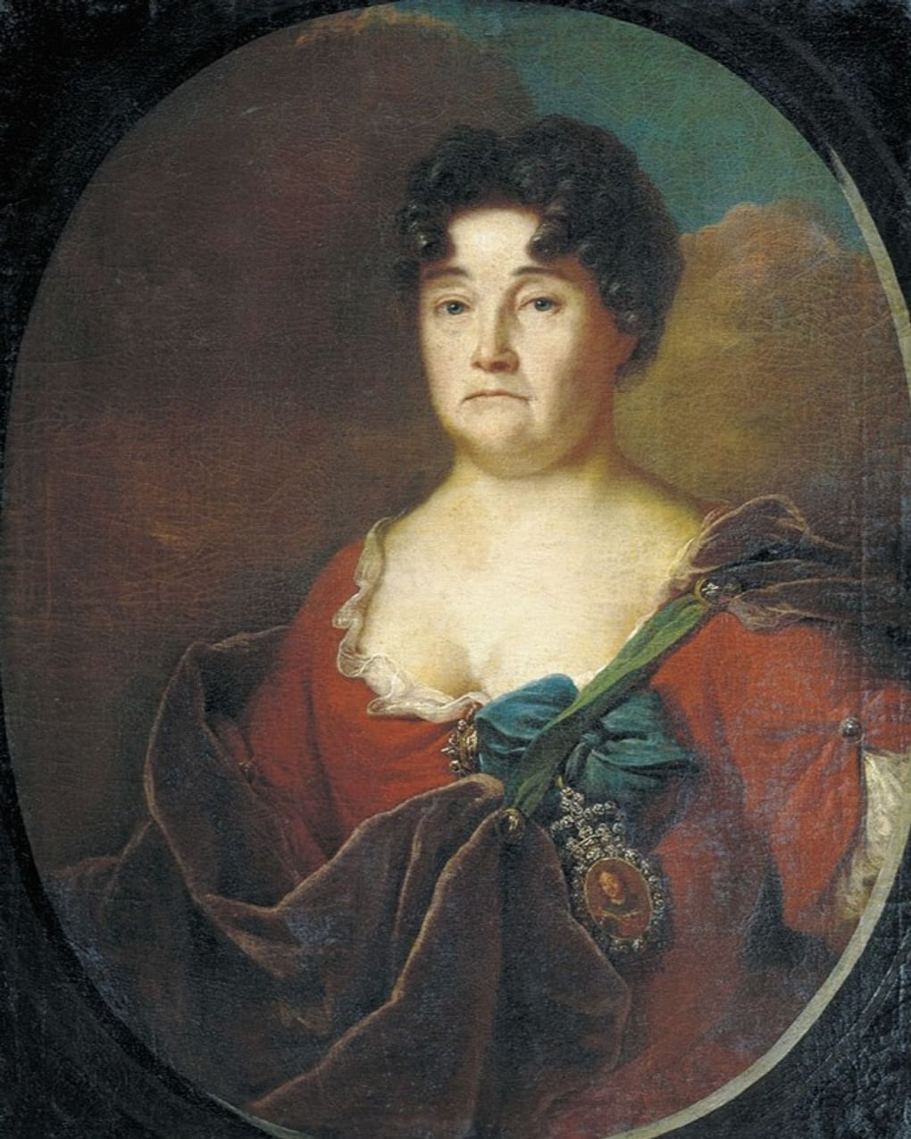 Андрей Матвеев. Портрет Анастасии Голицыной. 1728. Собрание Голицыных, Москва 