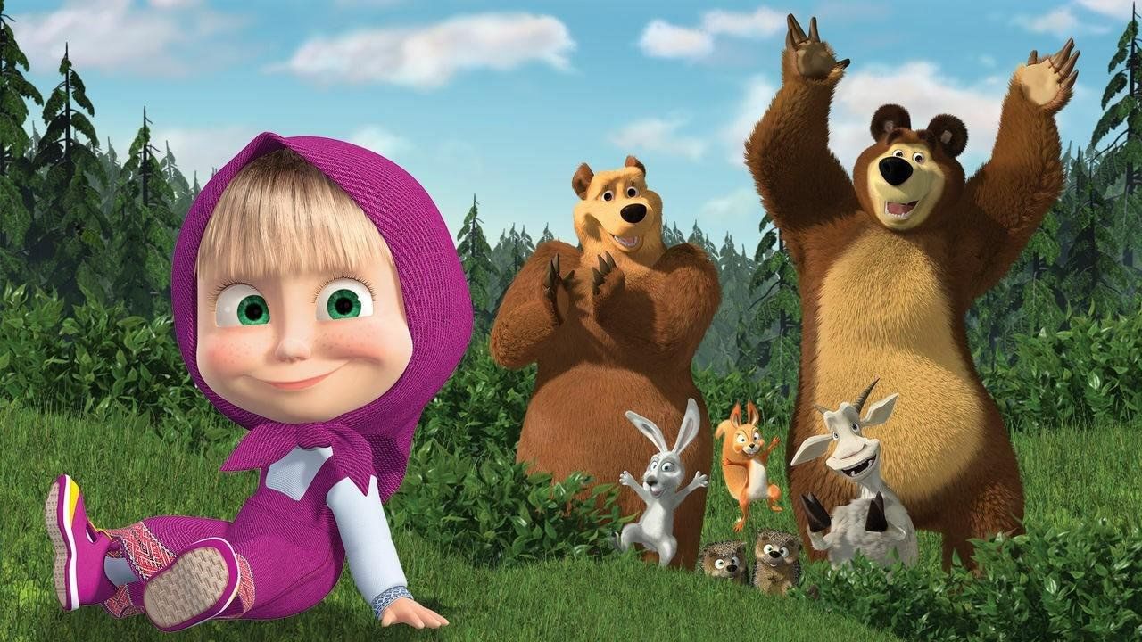 Герои маши и медведя фото