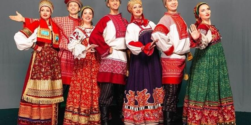 Основное изображение для события Познавательная программа «Русский народный костюм», посвященная празднику День Косоворотки