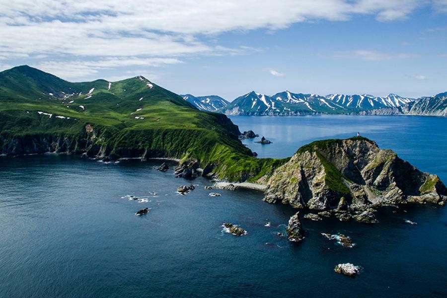 Камчатка берег