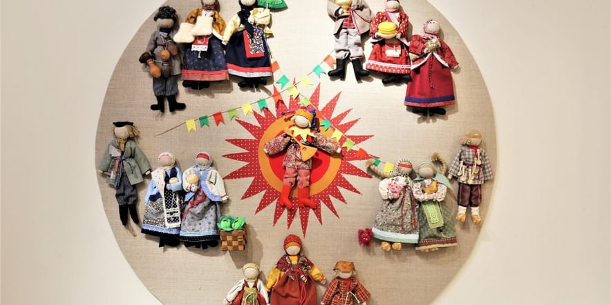 Основное изображение для события Выставка «Кукольный хоровод»
