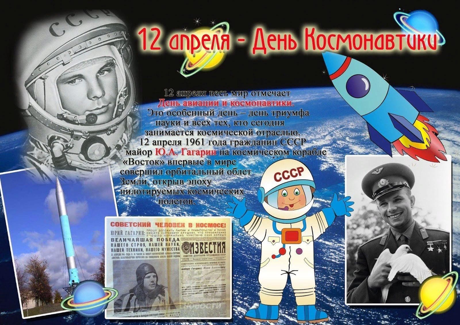 План день космонавтики