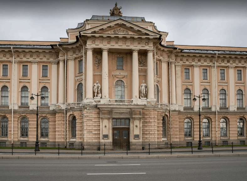 Академия художеств в санкт петербурге фото