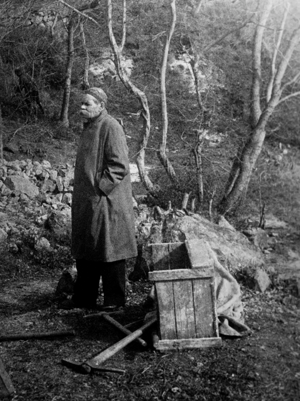 Писатель Максим Горький на даче «Тессели» в Крыму. 1936 год. Фотография: Пинчук / ТАСС