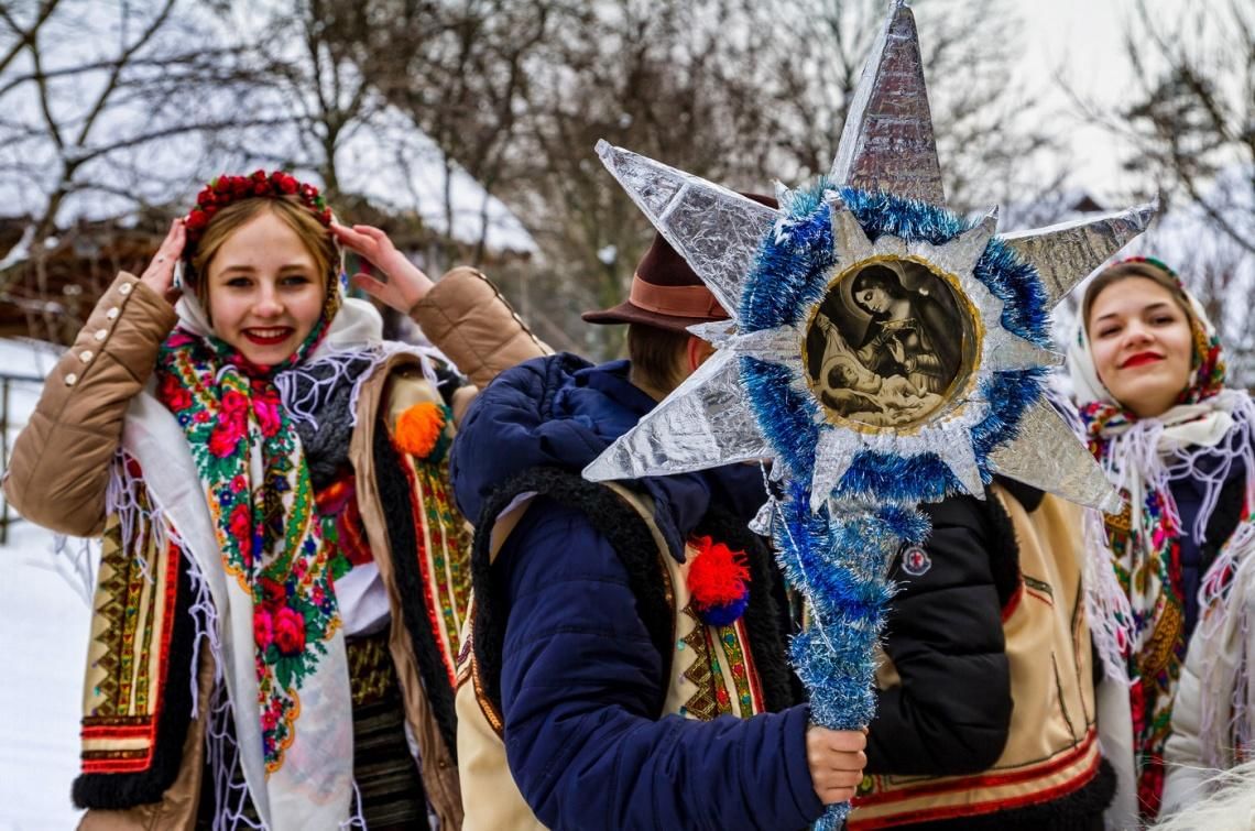 Колядование в Украине