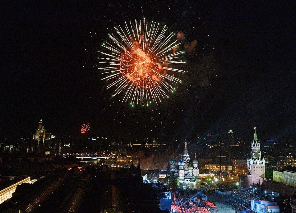 Москва праздничная фото