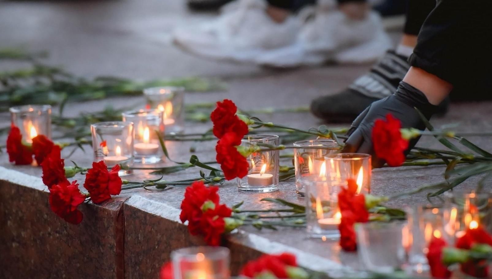 Картина свеча памяти и скорби