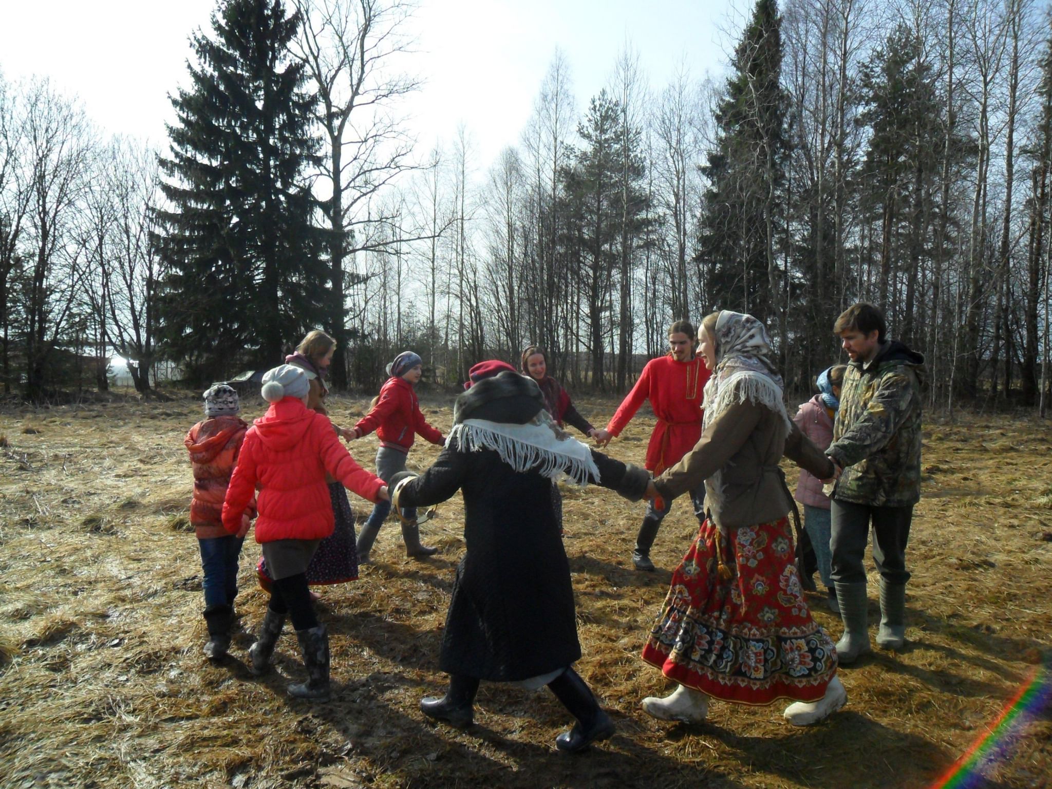 Фольклорный праздник встреча весны