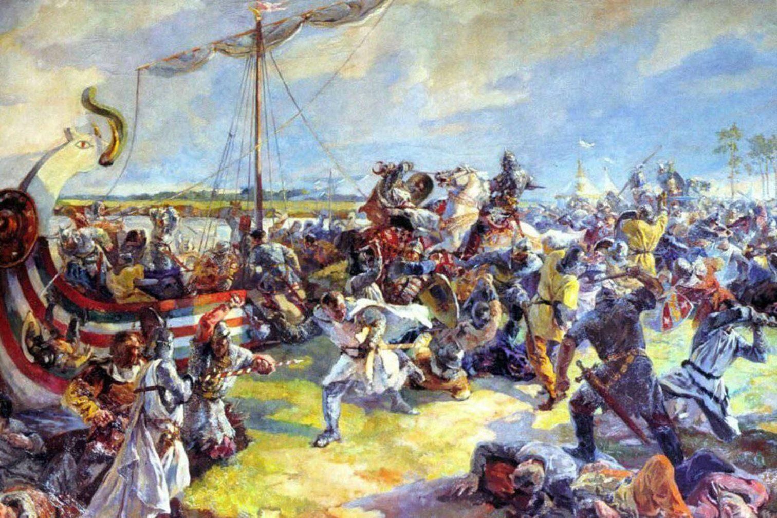 1240 гк. 15 Июля 1240 года произошла Невская битва.