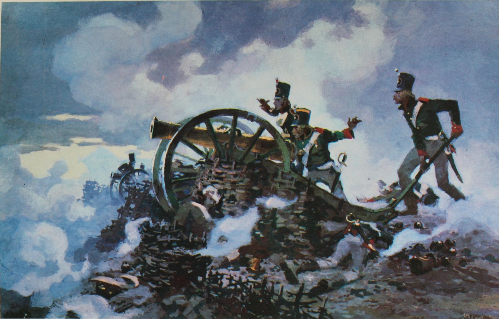Шенграбенское сражение год. Шенграбенское сражение 1805. Шенграбенское сражение батарея Тушина.
