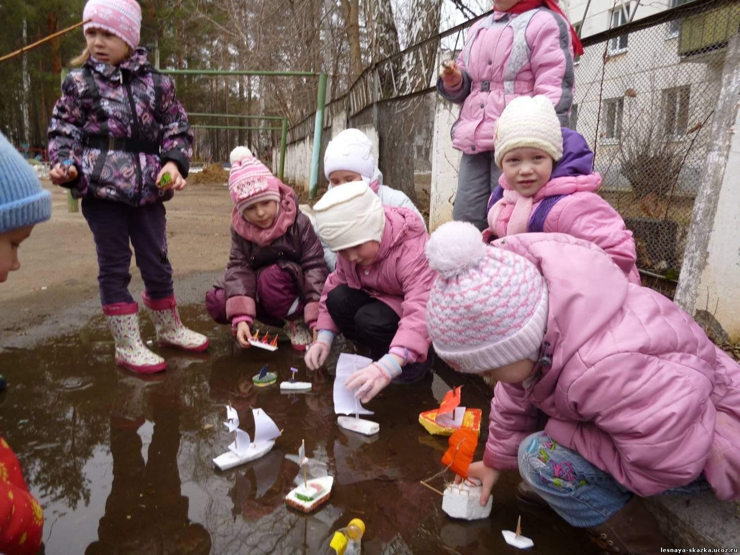 Весенние игры на улице картинки