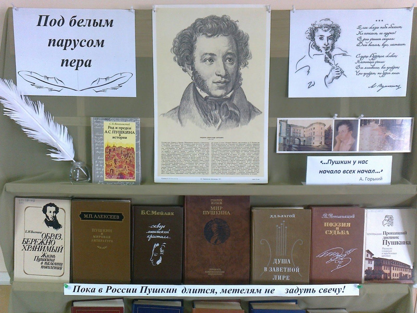 Пушкин выставка книг